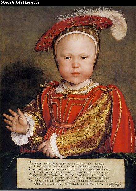 HOLBEIN, Hans the Younger Portrait of Prince Edward